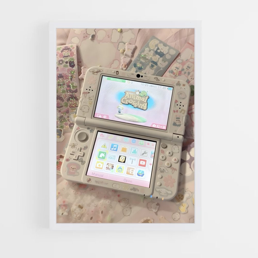 Poster Nintendo Votre – affiche Consoles (vue 3)